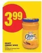 No Frills KRAFT CHEESE WHIZ offer