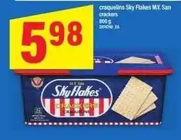 Maxi Sky Flakes M.Y. San crackers offer