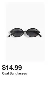 H&M Oval Sunglasses offer