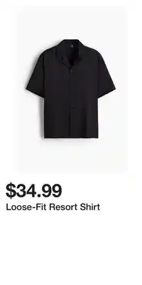 H&M Loose-Fit Resort Shirt offer