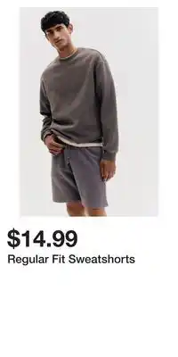 H&M Regular Fit Sweatshorts offer