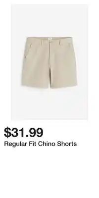 H&M Regular Fit Chino Shorts offer