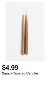 H&M 2-pack Tapered Candles offer