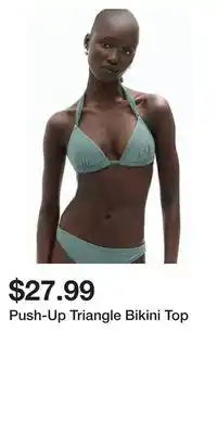 H&M Push-Up Triangle Bikini Top offer