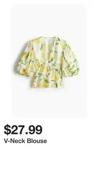 H&M V-Neck Blouse offer