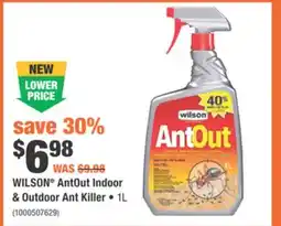Home Depot WILSON AntOut Indoor & Outdoor Ant Killer offer