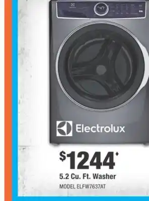 Home Depot ELECTROLUX 5.2 Cu. Ft. Washer offer