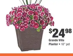 Home Depot Grande Villa Planter offer