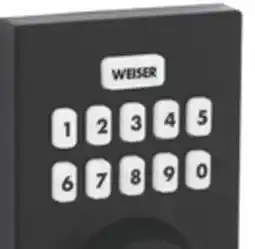 Home Depot Weiser Matte Black offer