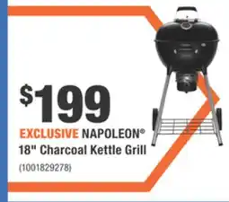 Home Depot NAPOLEON 18 Charcoal Kettle Grill offer