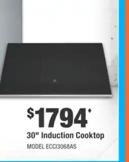 Home Depot ELECTROLUX 30 Induction Cooktop offer