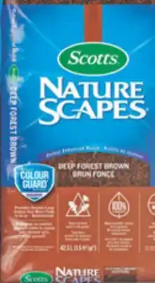 Home Depot SCOTTS Nature Scapes Deep Forest Brown offer
