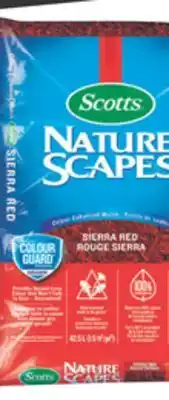 Home Depot SCOTTS Nature Scapes Sierra Red offer