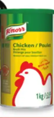 Walmart Knorr Chicken Broth Mix 1kg offer