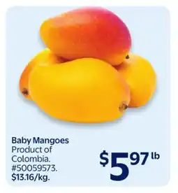 Walmart Baby Mangoes offer
