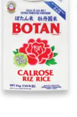 Walmart Botan Calrose Rice 8 kg offer
