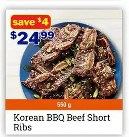 M & M Food Market Korean BBQ Beef Short Ribs offer