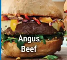 M & M Food Market Angus Beef Burgers offer