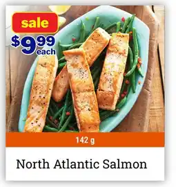 M & M Food Market North Atlantic Salmon offer