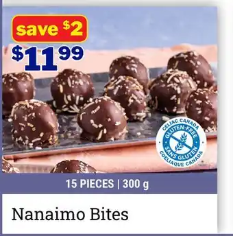 M & M Food Market Nanaimo Bites offer