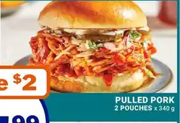M & M Food Market PULLED PORK offer