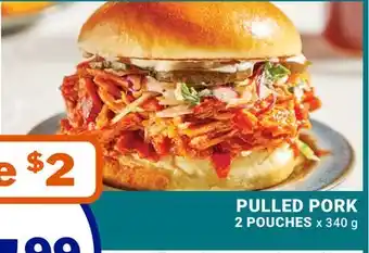 M & M Food Market PULLED PORK offer