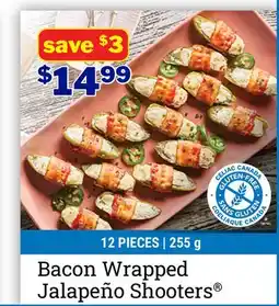 M & M Food Market Bacon Wrapped Jalapeño Shooters offer