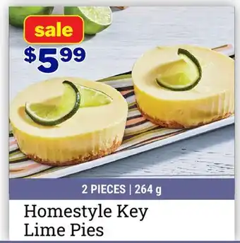 M & M Food Market Homestyle Key Lime Pies offer