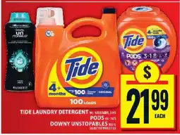Food Basics Tide Laundry Detergent, Pods, Downy Unstopables offer