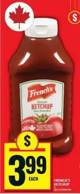 Food Basics French's Tomato Ketchup offer