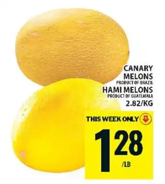 Food Basics Canary Melons / Hami Melons offer