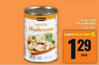 Food Basics Selection Sliced Mushrooms offer