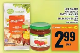Food Basics Life Smart Naturalia Tortilla Chips & Selection Salsa offer