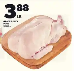 Loblaws Grade A duck offer