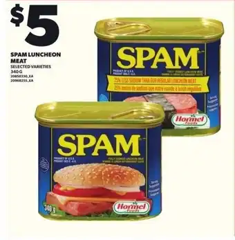 Loblaws Spam luncheon meat offer