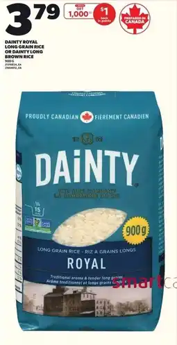 Loblaws Dainty royal long grain rice or dainty long brown rice offer