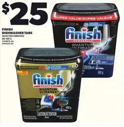 Loblaws Finish dishwasher tabs offer