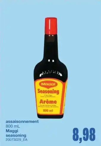 Wholesale Club Maggi Seasoning offer