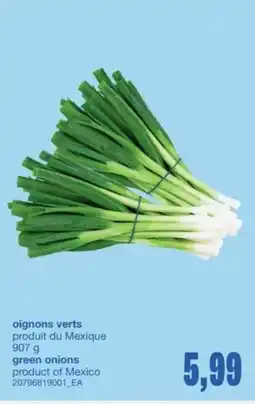 Wholesale Club Green Onions offer