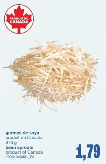 Wholesale Club Bean Sprouts offer