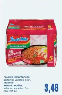 Wholesale Club Indomie instant noodles offer