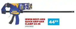 Co-op Irwin next-gen quick grip bar clamp offer