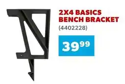 Co-op Basics bench bracket offer