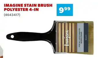 Co-op Imagine stain brush polyester offer