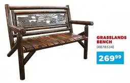 Co-op Grasslands bench offer