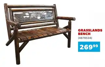 Co-op Grasslands bench offer