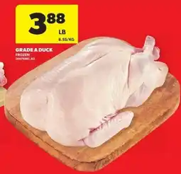 Real Canadian Superstore Grade A duck offer