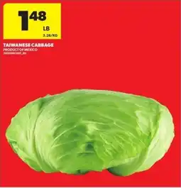 Real Canadian Superstore Taiwanese cabbage offer