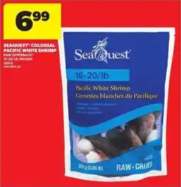 Real Canadian Superstore Seaquest colossal pacific white shrimp offer