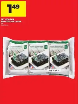 Real Canadian Superstore T&T korean roasted sea laver offer